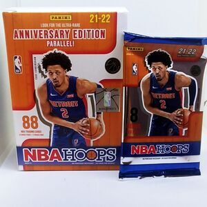 2021-22 Panini NBA Hoops Basketball Sealed (1) SINGLE PACK